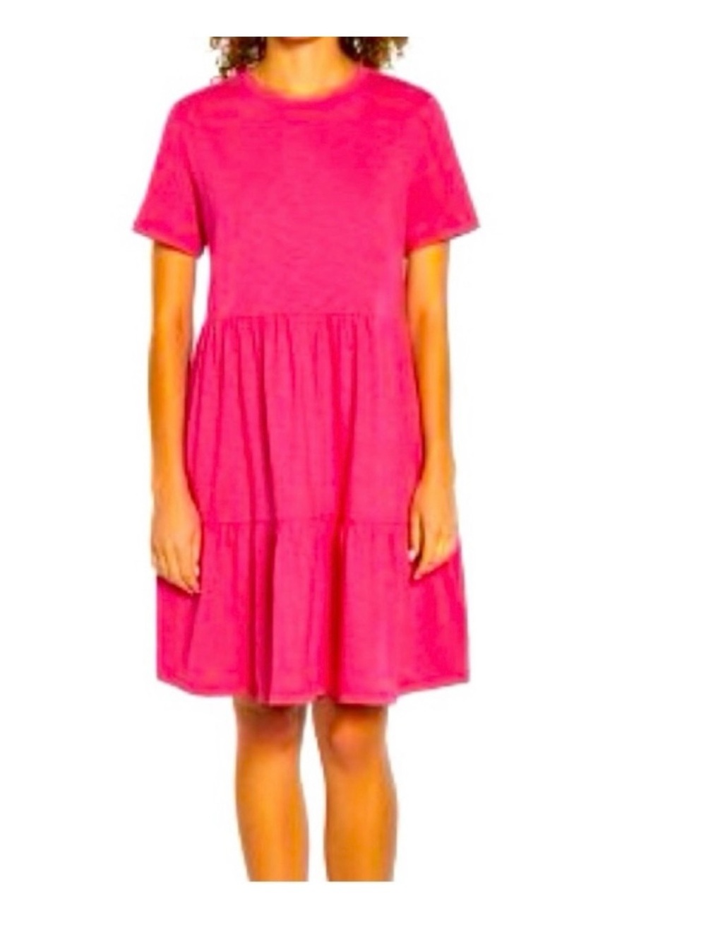Gap Short Sleeve Tiered Dress size XL